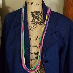 Spaghetti Necklace Tie-Dyed Cotton Beachware